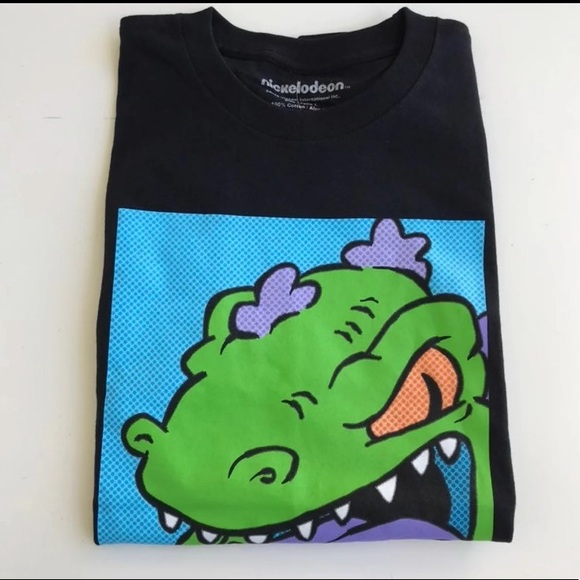 T-shirt Homme Nickelodeon Rugrats - 100% Coton - Modèle Graphic Tee Lavande - Neuf Avec étiquettes